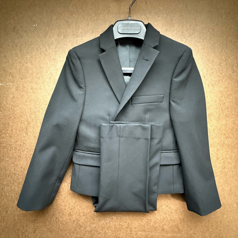 Saks Fifth Avenue Classic Black 2Pc Kid's Suit
